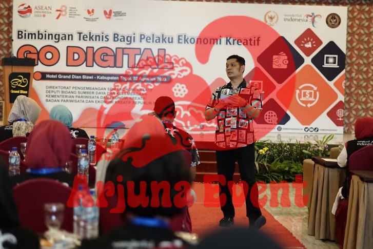 Event Bimbingan Teknis Bagi Pelaku Ekonomi Kreatif GO DIGITAL